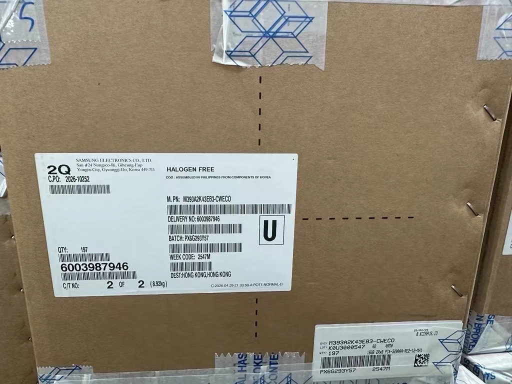 Módulo de Memória Registrada ECC DDR4 16GB 1Rx4 3200 M393A2K40EB3-CWE para Servidor