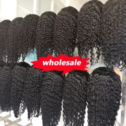 WHOLESALE Short Curly Human Hair Wigs Water Deep Wave 4x4 5x5 Lace Closure Human Hair Wigs For Women 180% 13x4 Lace Front Wigs