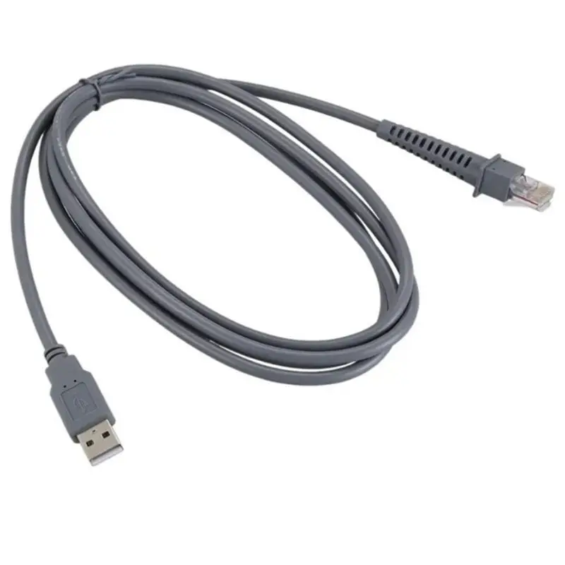 AED7-5M USB Barcode Scanner Cable USB-A Male To RJ45 Cable For Datalogic CAB4120 QD2130 QD2110 GPS4490 Barcode Scanner