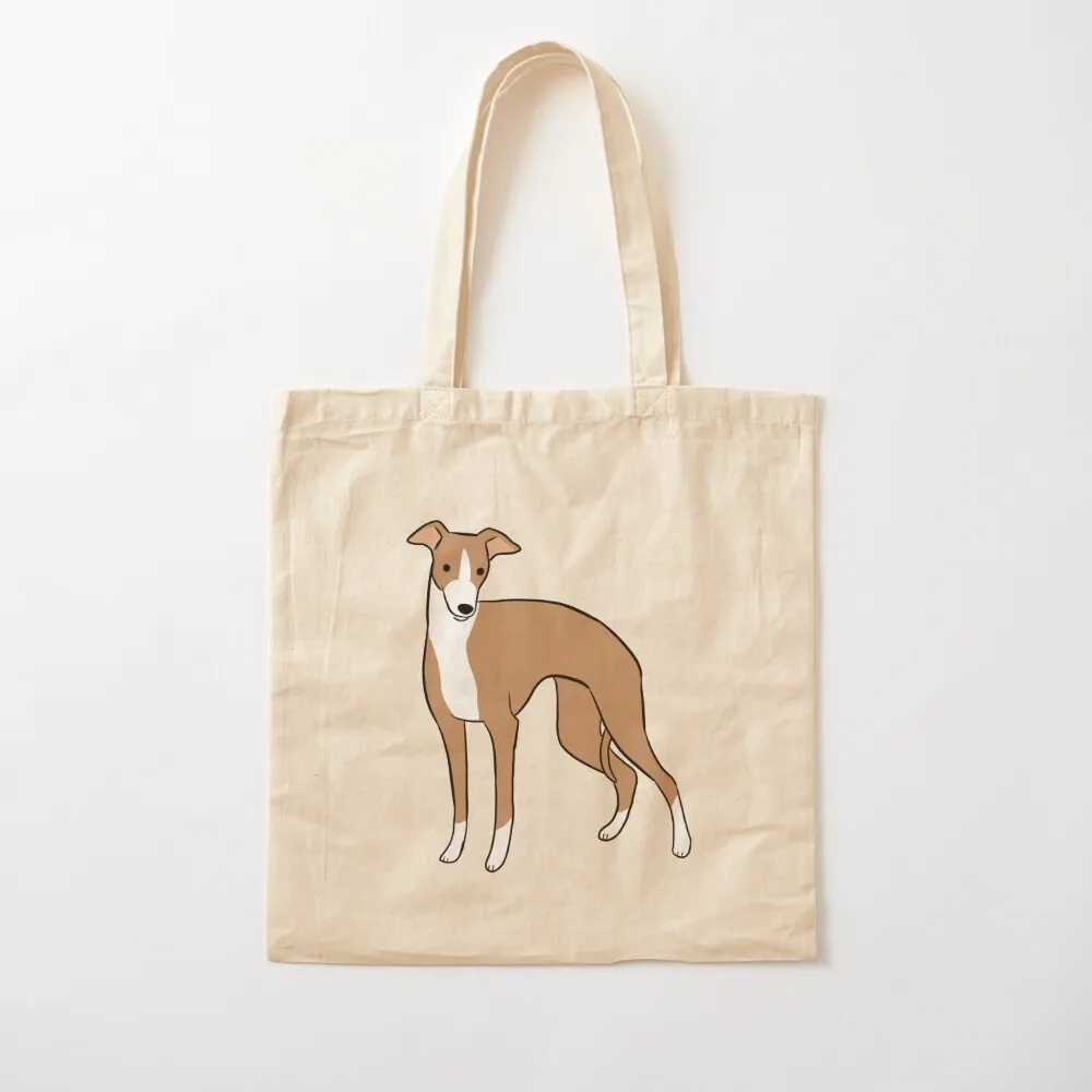 

Italian greyhound cute illustration Tote Bag Reusable bags shopper bags Canvas Tote Bag