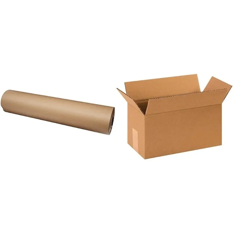 Multipurpose Kraft Paper Sheet for Packaging Wrap, KPR30361200R, 1200' Length x 36