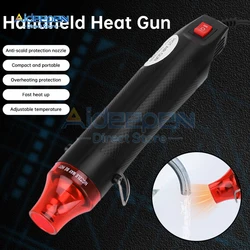 220V 300W Hot Air Heat Gun Adjustable Temperature Hot Air Gun Heat Electric Power DIY Tool for Soft Pottery/Heat Shrink Tubing