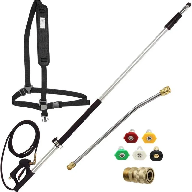 4,000 PSI 6FT-18FT High Pressure Washer Extension Wand Telescoping Lance wand