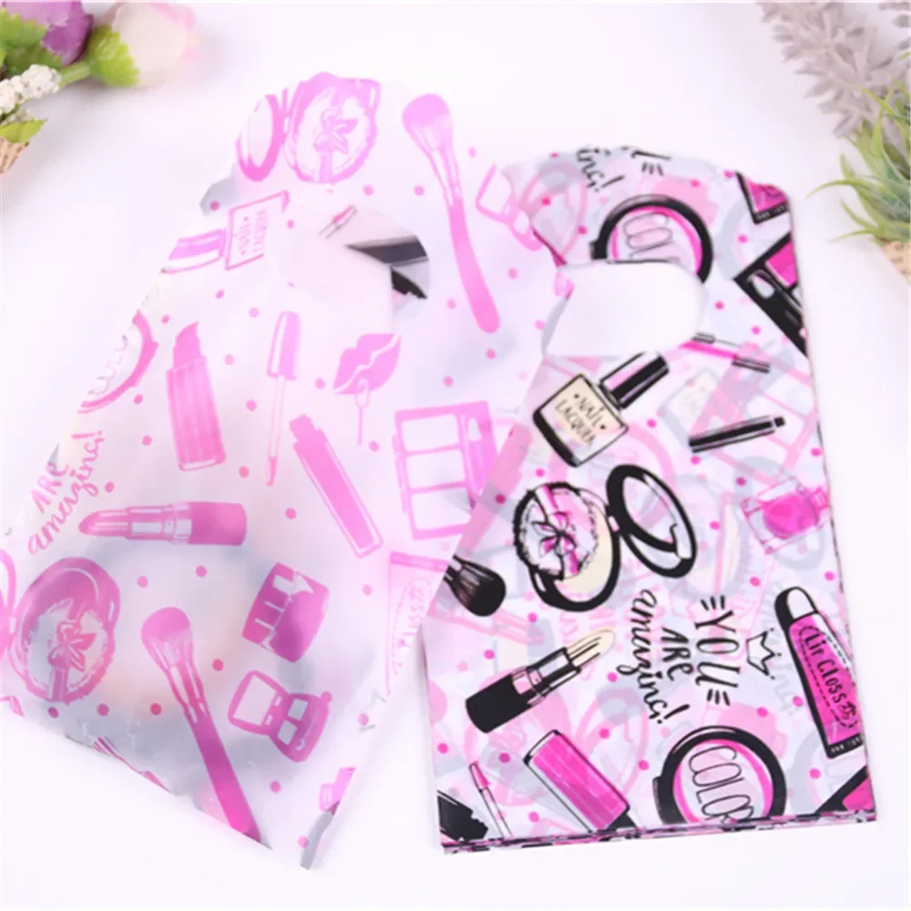 Luxury Fashion Small Plastic Lipstic Packaing Bags Favor Party Gift Packing Bag Wholesale 50pcs/lot