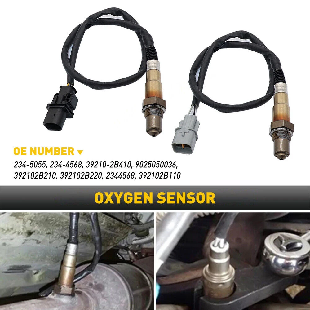 234-5055 234-4568 Upstream Downstream Oxygen Sensor for Hyundai Accent Veloster Kia Rio Soul 1.6L 39210-2B210 39210-2B410