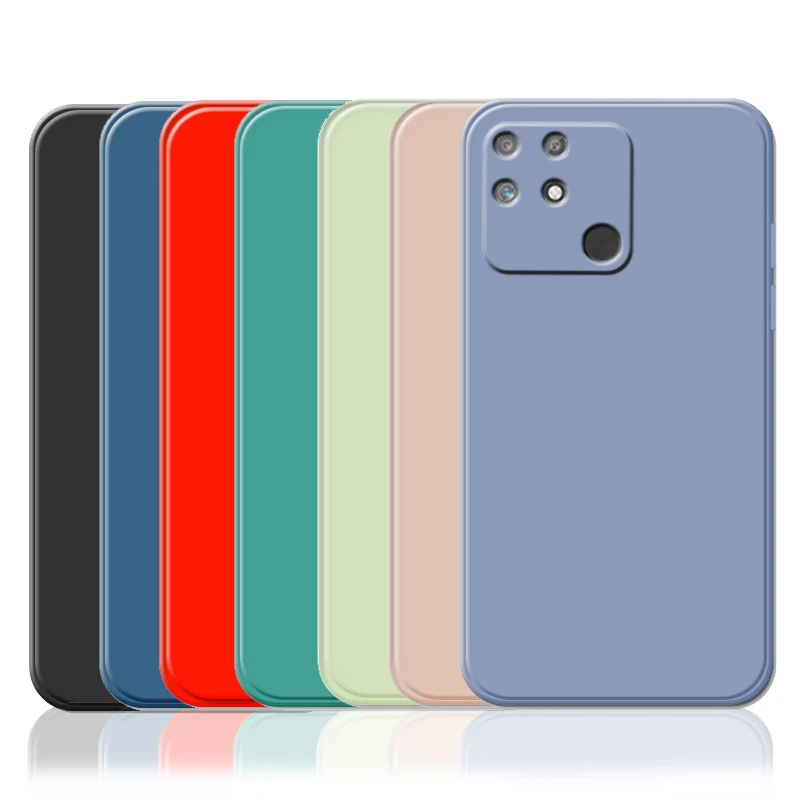 Per OPPO Realme Narzo 50A custodia per Realme Narzo 50A Capa paraurti antiurto TPU morbido per Cover Realme Narzo 30 5G 50i 50A Fundas