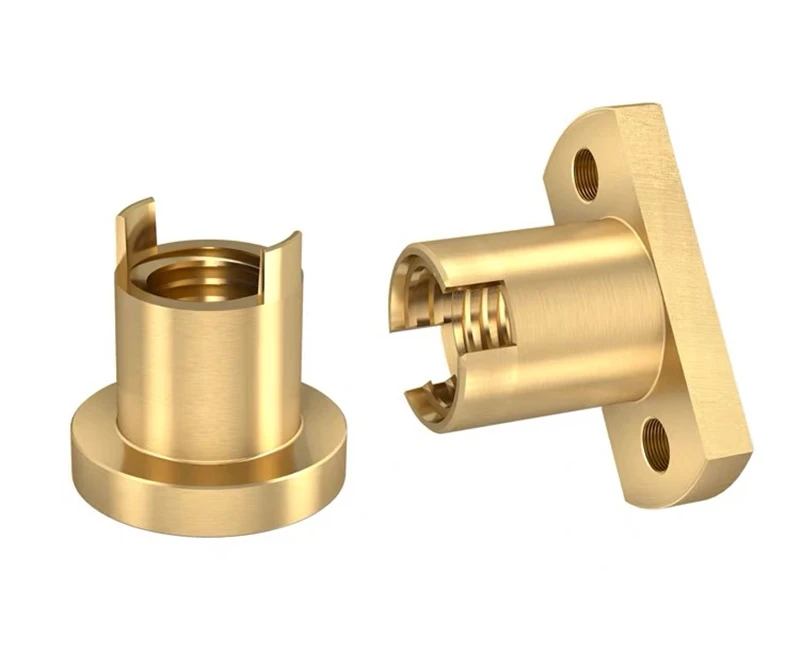 T8 Anti-Spiel-Leitspindel Messing/POM Federmutter Eliminierung Spaltleitung 2 mm/4 mm/8 mm für CNC 3D-Druckerteile Ender 3 CR10/Tornado – Detail 13