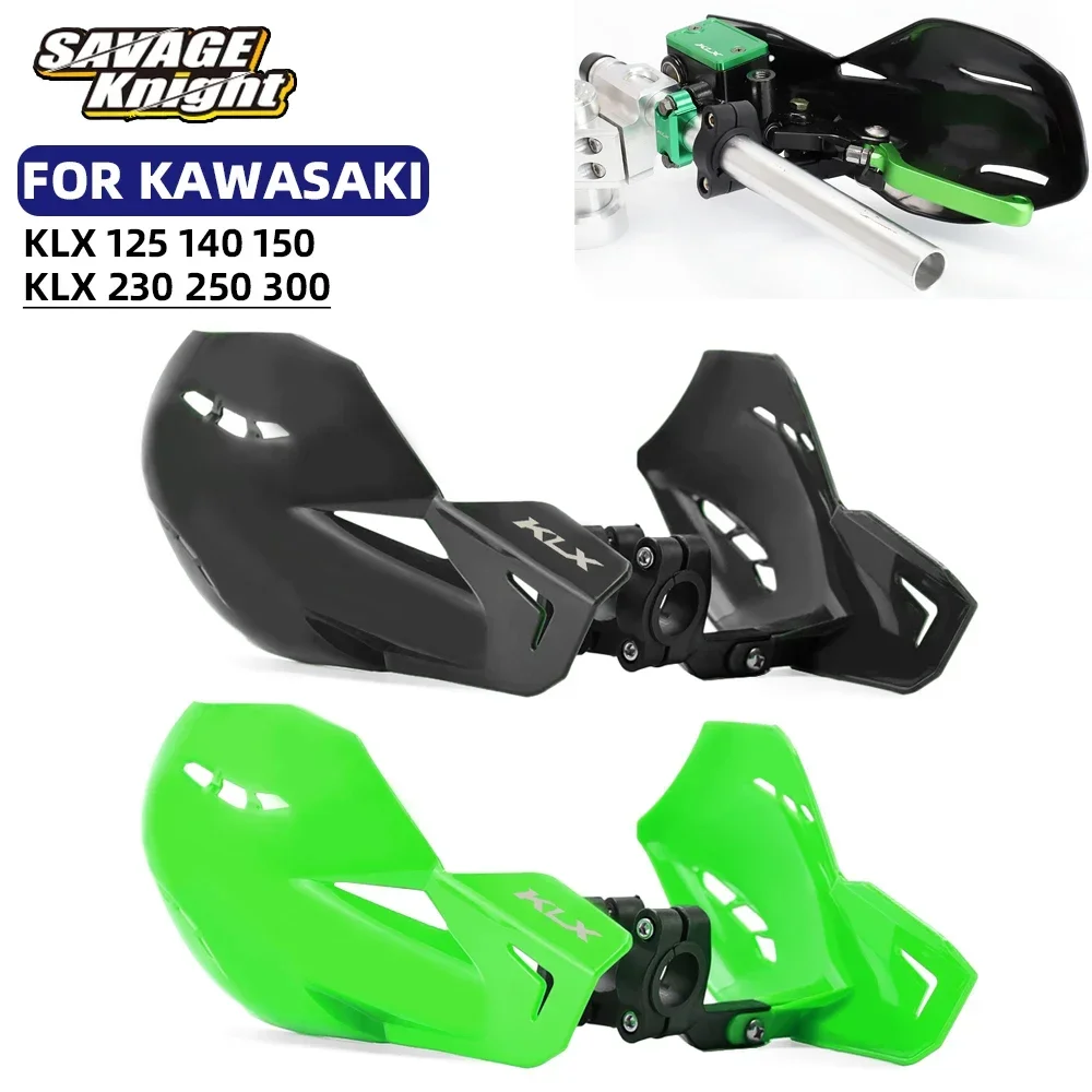 

Для KAWASAKI KLX 110 125 140 150 230 250 300 D трекер, защита для руля, щиток KLX, защита для рук мотоцикла, защита для ручек