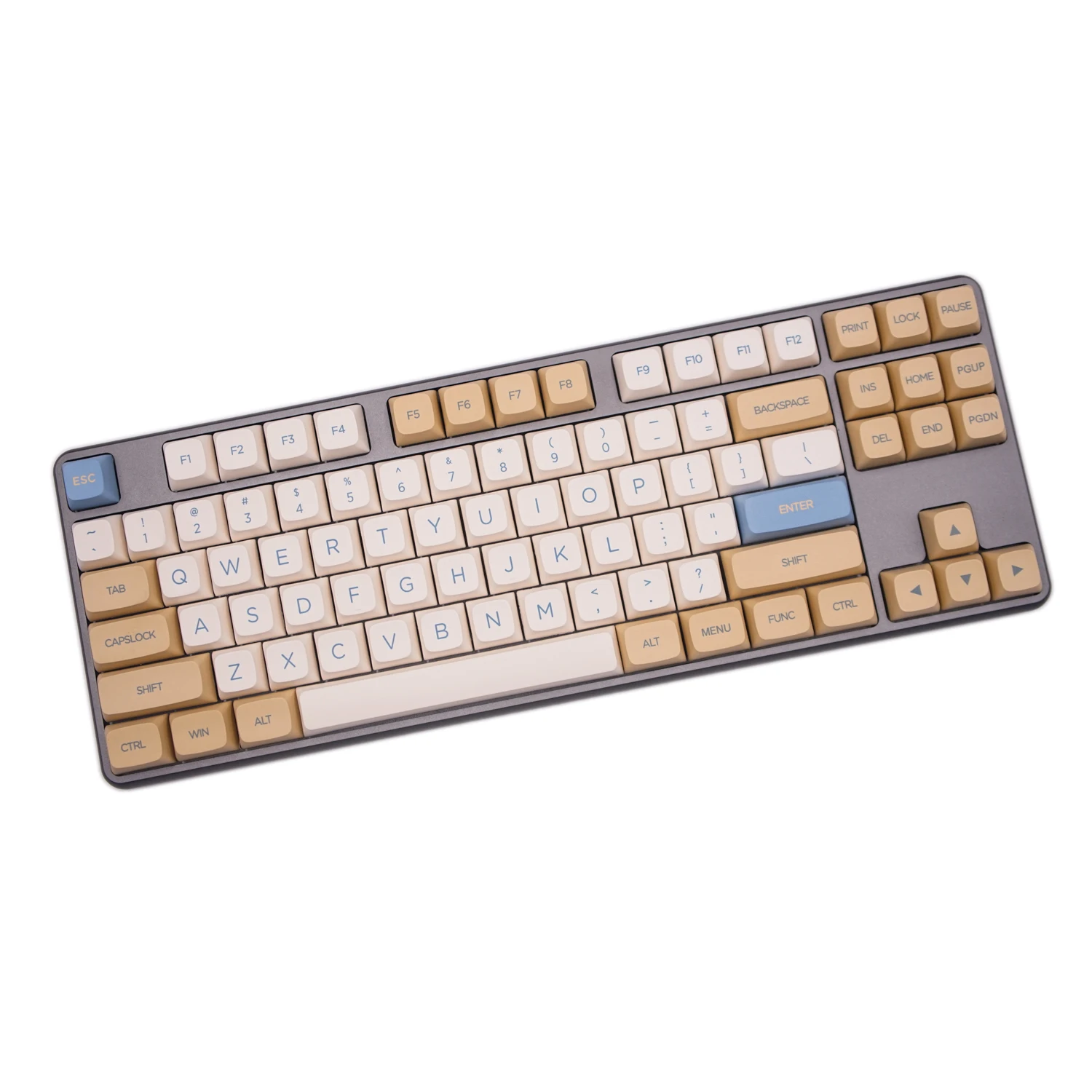 

G-MKY 138 XDA SOY MILK Keycaps PBT Dye-sublimated Keycap XDA profile For Filco/DUCK/Ikbc MX switch Mechanical Keyboard Keycap