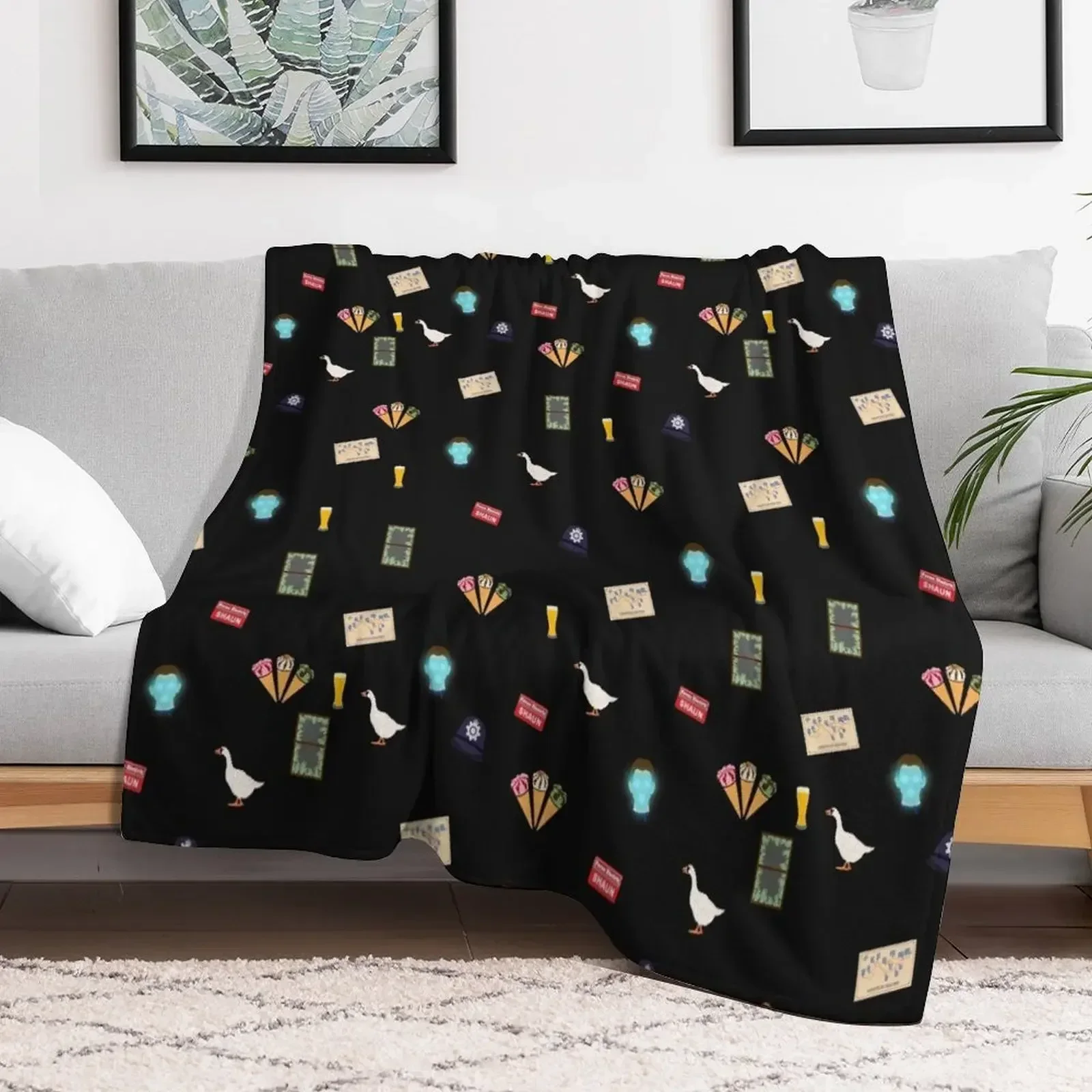 

Cornetto Trilogy Throw Blanket Luxury Brand Soft Plaid Blankets Bed Fashionable Luxury Brand Blankets