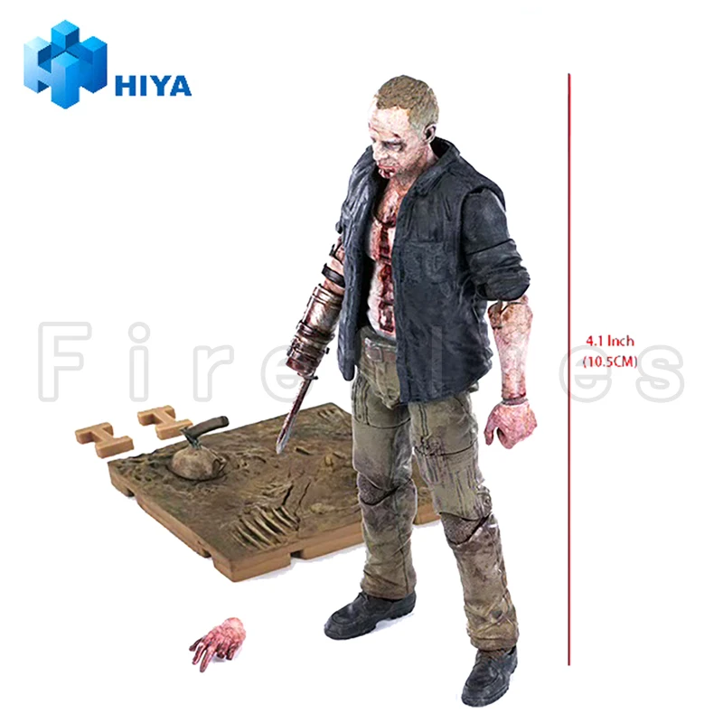 [الطلب المسبق] 1/18 HIYA 3.75 بوصة مجسم حركة رائع سلسلة صغيرة إصدار Walking Dead Merle Walker