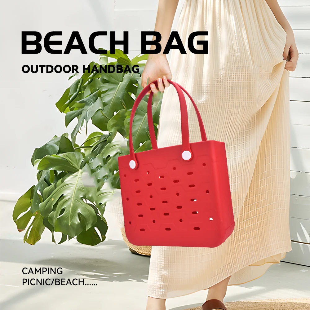 Large EVA Summer Beach Outdoor Large Capacity Handbag is a Good Helper for Your Travel