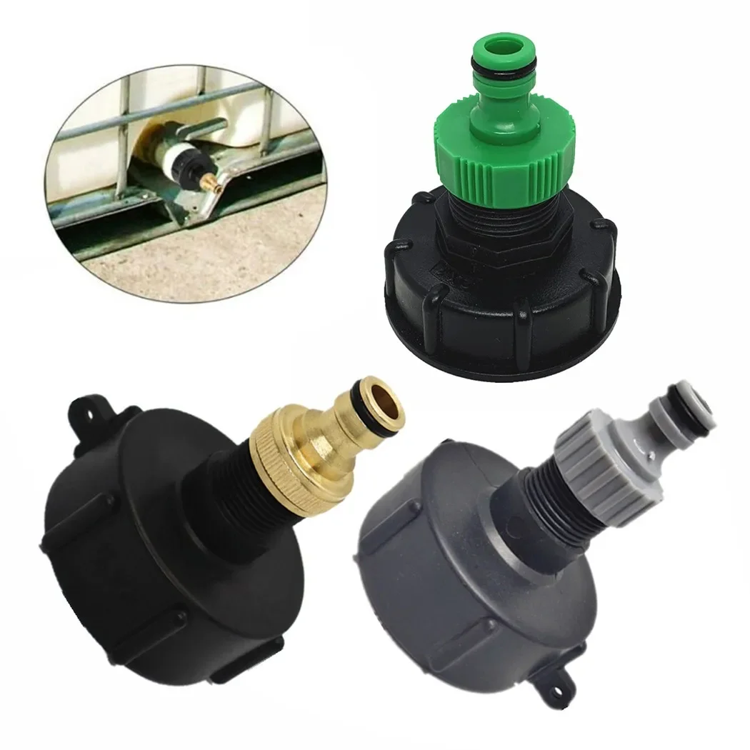 

Garden Connector Quick Connector For IBC Hose Adapter 3/4" Connector S60x6 For IBC Water Tank Rain 1000L Garden Buildings