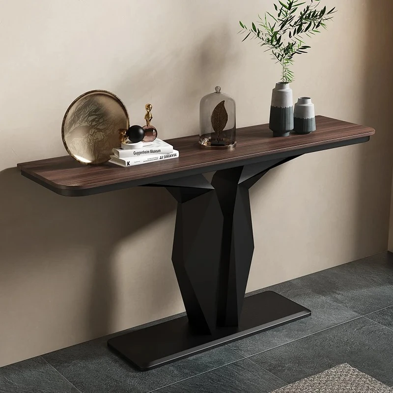 طاولة مدخل بسيطة وحديثة تصميم فاخر طاولات وحدة تحكم فنية ديكور جمالي أثاث غرفة المعيشة Konsola Stolik FYCT