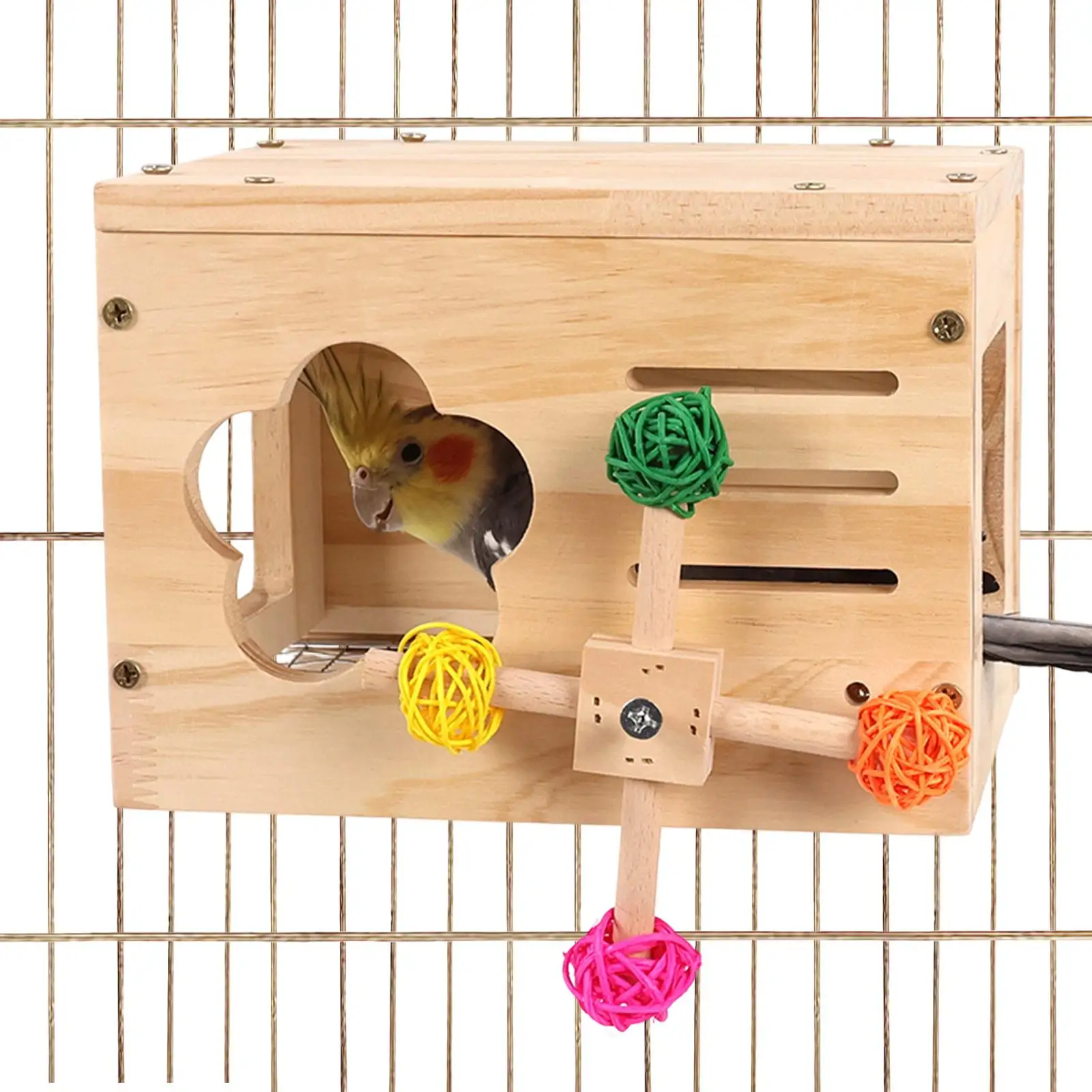 Bird House For Cage…