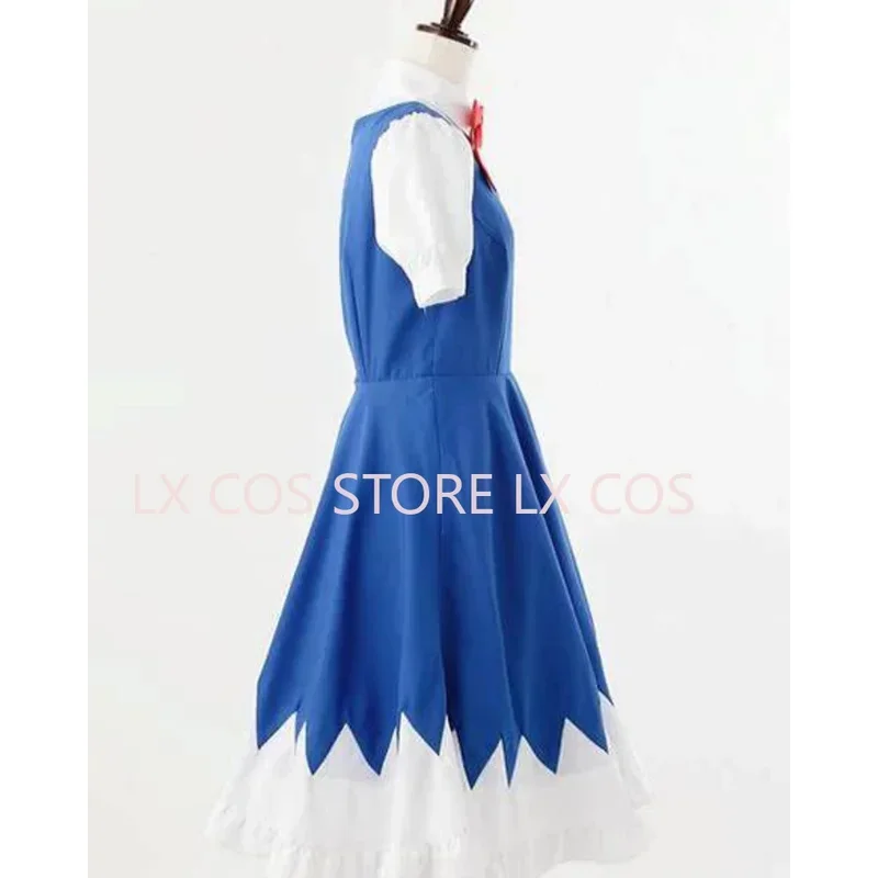 ليلي 123 أنيمي توهو مشروع تجسيد الشيطان القرمزي سيرنو مع أغطية الرأس شعر مستعار تأثيري حلي