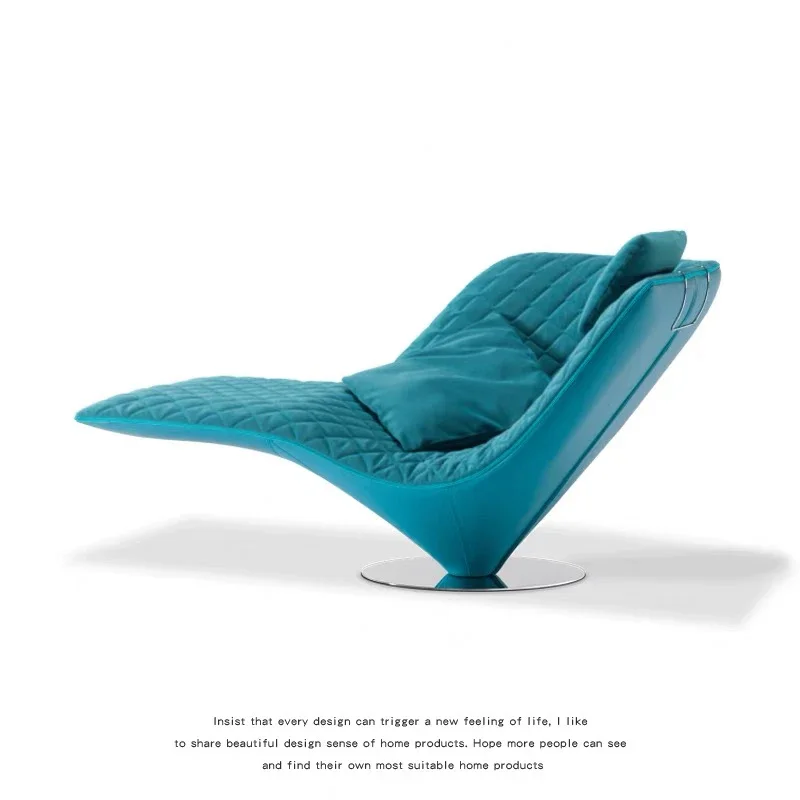 Modern creative special-shaped glass fiber reinforced plastic geometric armrest leisure chair