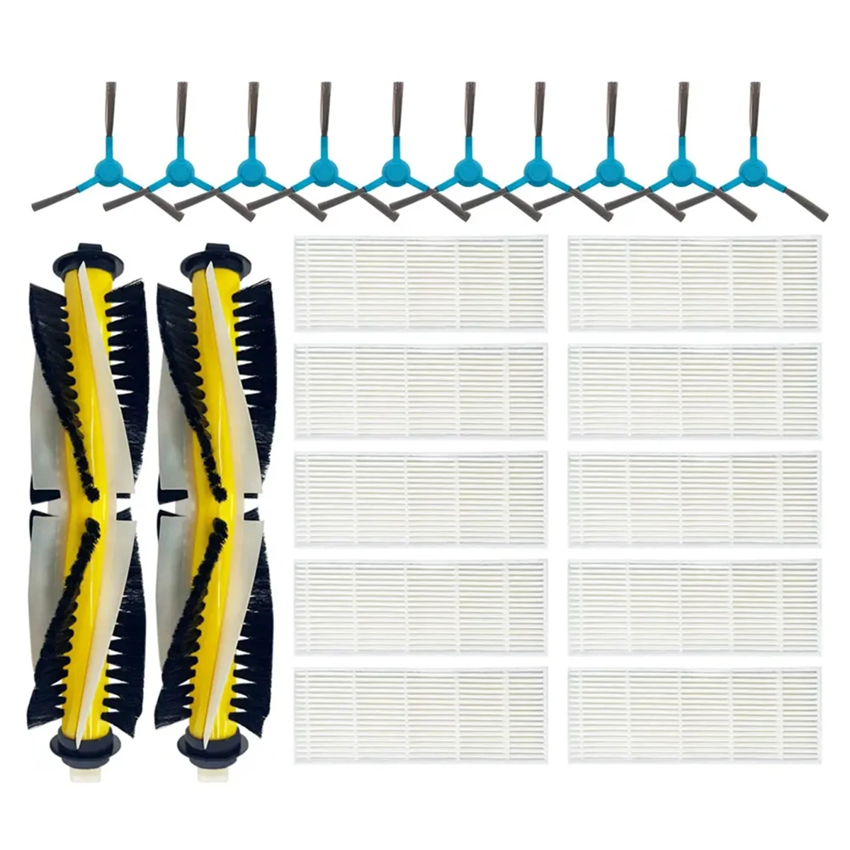 สําหรับ SENCOR SRV 9200BK ลูกกลิ้งแปรงด้านข้าง HEPA FILTER หุ่นยนต์เครื่องดูดฝุ่นอะไหล่ทดแทนอุปกรณ์เสริม