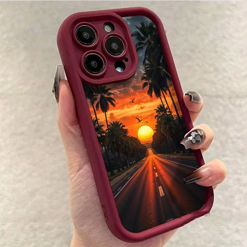 حافظة لهاتف آيفون 17 16 15 14 13 12 11 Pro Max 16 Plus غطاء خلفي مقاوم للصدمات والطرق السريعة مضاد للبصمة #6