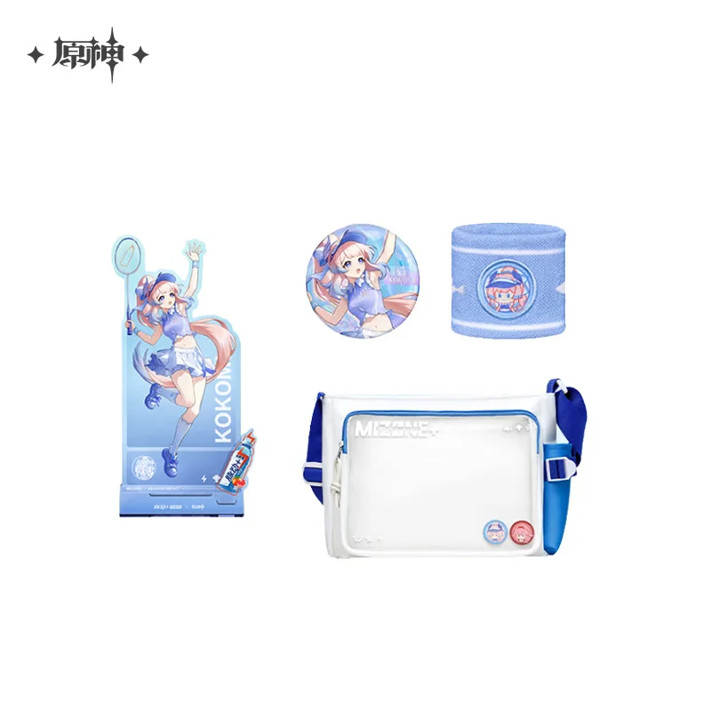 Sunsyea 原神 公式グッズ miHoYo オリジナル LM シリーズ アクリルスタンドバッジセット 八重神子