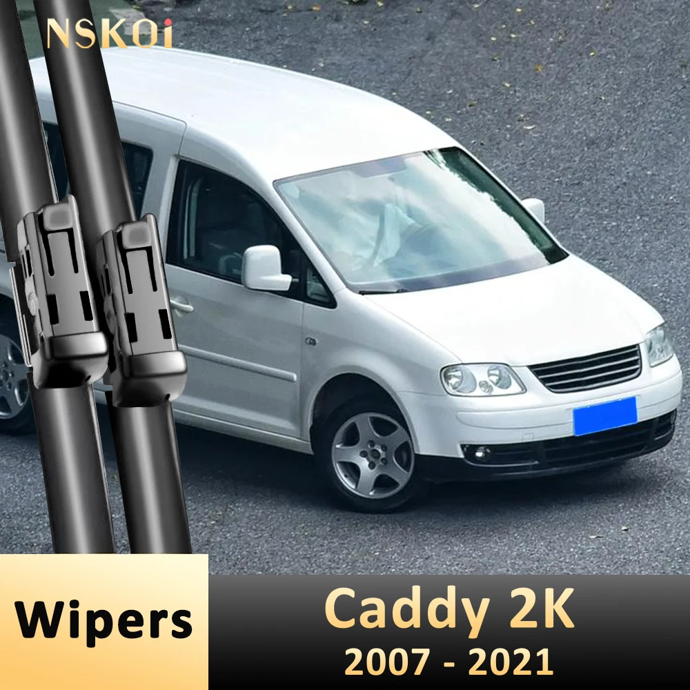 

Передние щетки стеклоочистителя для Volkswagen VW Caddy 2K 2007–2021 Life Maxi Panel Windows Cutter Windscreen Windshield