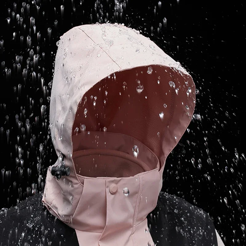 الشتاء رشاقته الدافئة المرأة مقاوم للماء سترة التزلج الجبلية وسراويل التزلج يندبروف الرياضة في الهواء الطلق على الجليد معطف الثلوج بنطلون