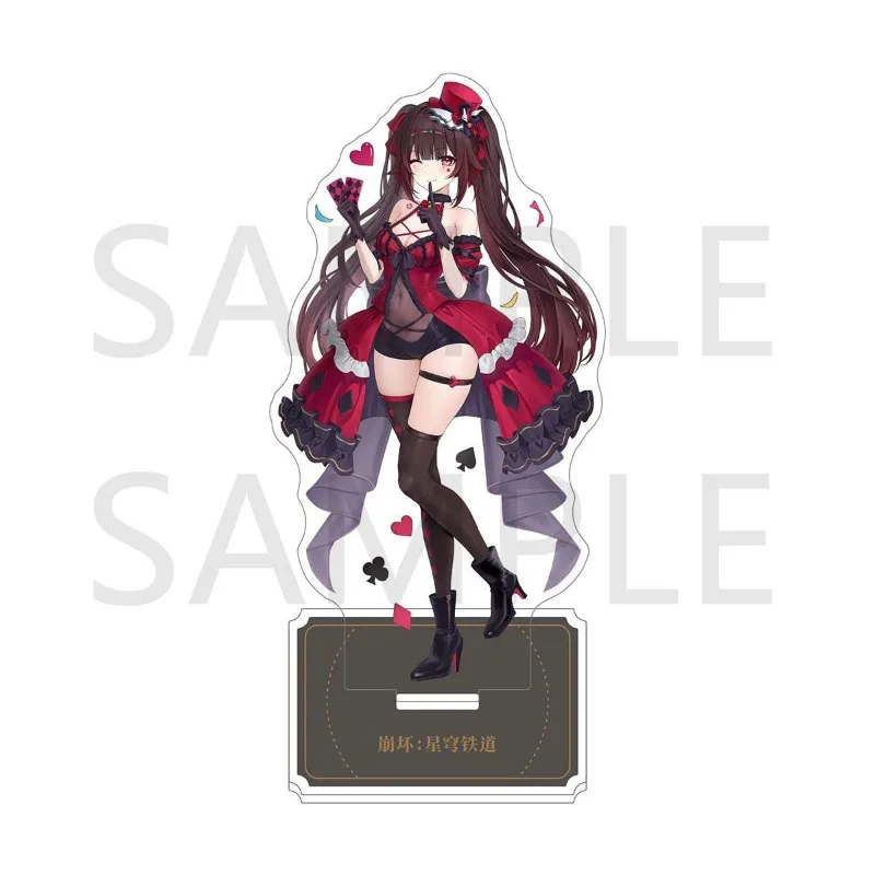 Anime Game Honkai: Star Rail Cosplay Sparkle Single Side Acrylic Standing Plate 15cm Ornament Adornment Gifts