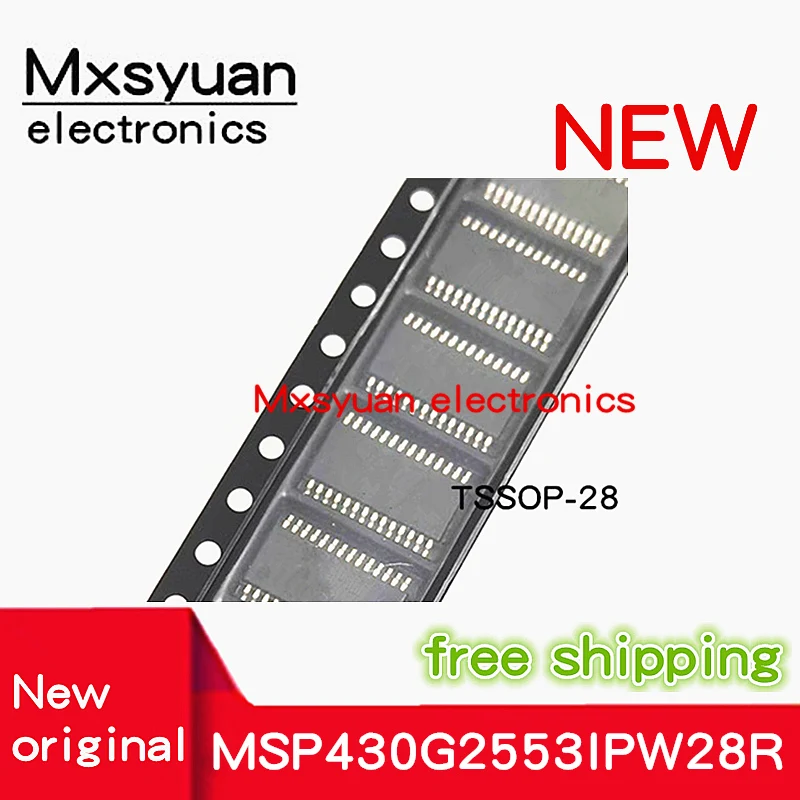 10 шт. ~ 100 шт./лот 430G2553 MSP430G2553IPW28R MSP430G2553IPW TSSOP28 Новый оригинал