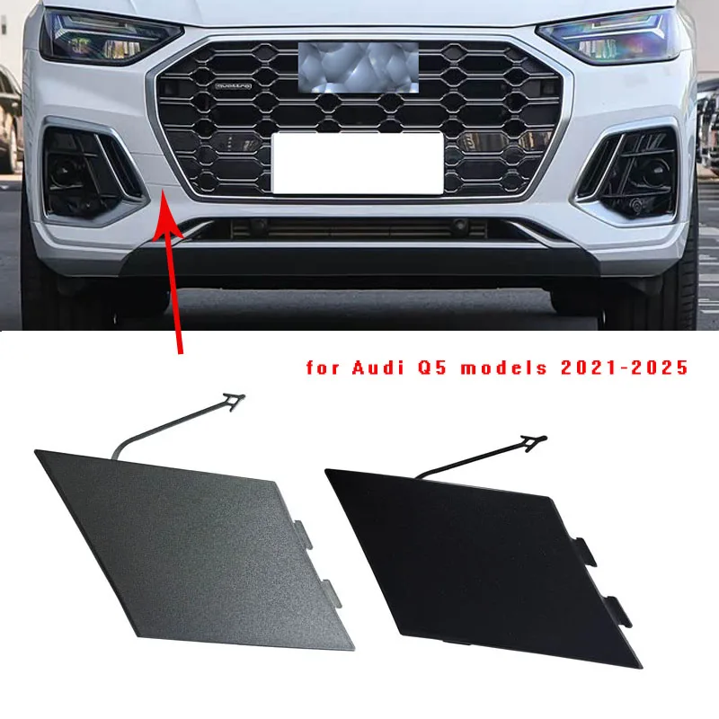 

For 21-25 Audi Q5 front bumper, trailer cover, trailer hook cover, front trailer hook cover, car exterior accessories,