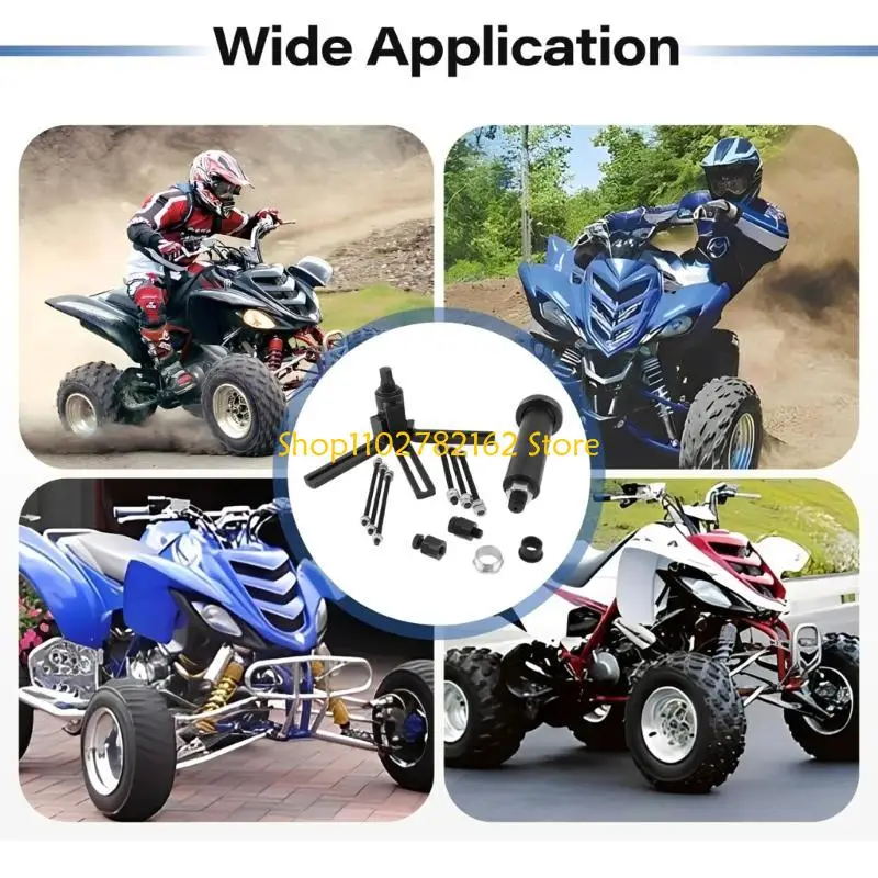 

547B Precise Engineered Crankshaft Splitter Tool For Tight Space Vehicle Repair Portable Design Motorcycle Maintenance 11