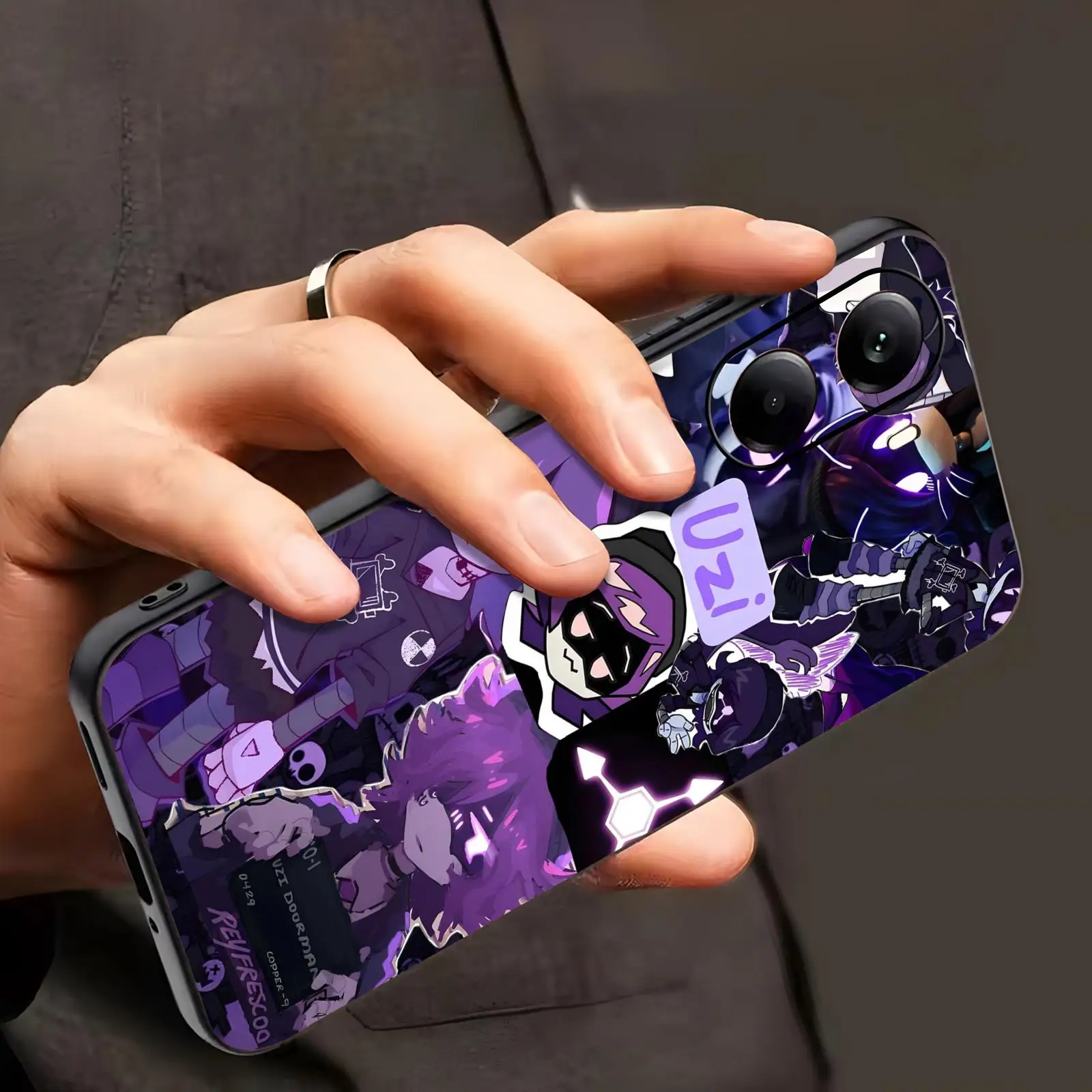 Game M-Murder Drones NVJ  Phone Case For Xiaomi POCO M7 M6 M5 X7 X6 X5 F7 F6 F5 Pro 5G Soft black Shockproof Cover - view 2