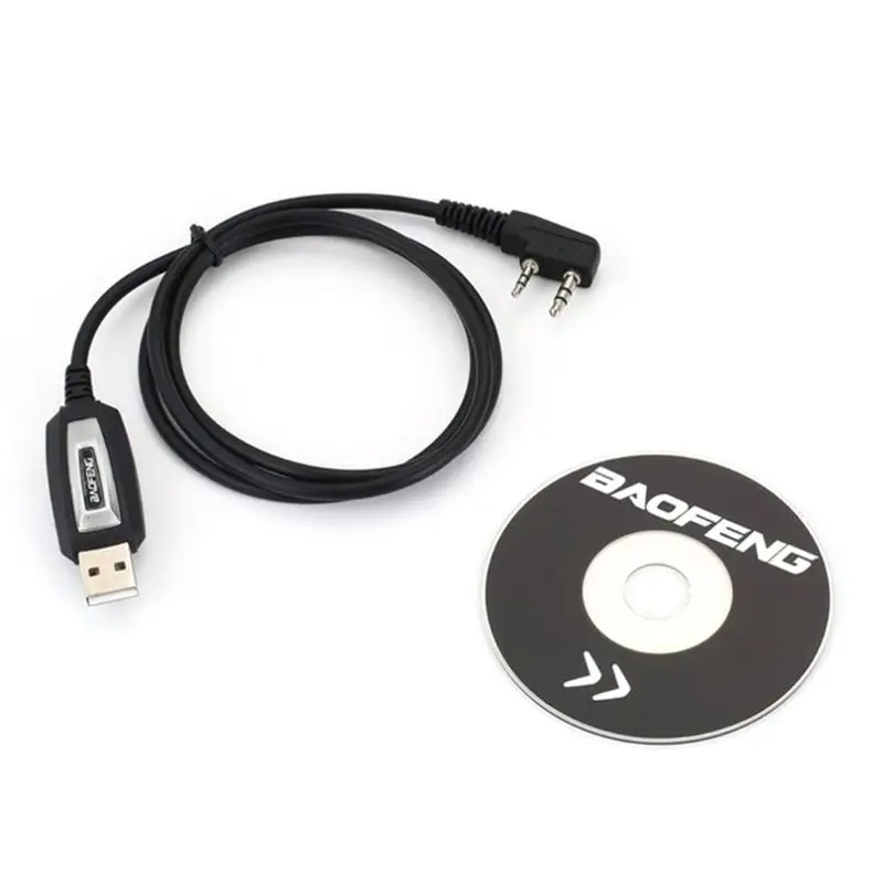 USB Programming Cable/Cord Driver for BAOFENG UV-5R  BF-888S handheld transc