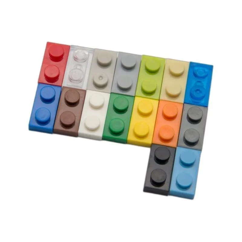 

300pcs/lot 3023 DIY Blocks Building Bricks Thin 1X2 Educational Assemblage Construction Toys for Children Compatible With Brand