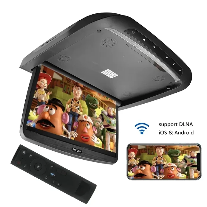 Car Entertainment System Mp5 15.6-inch Android Bus Upside-down Roof Mounted Bus Coach with Android System
