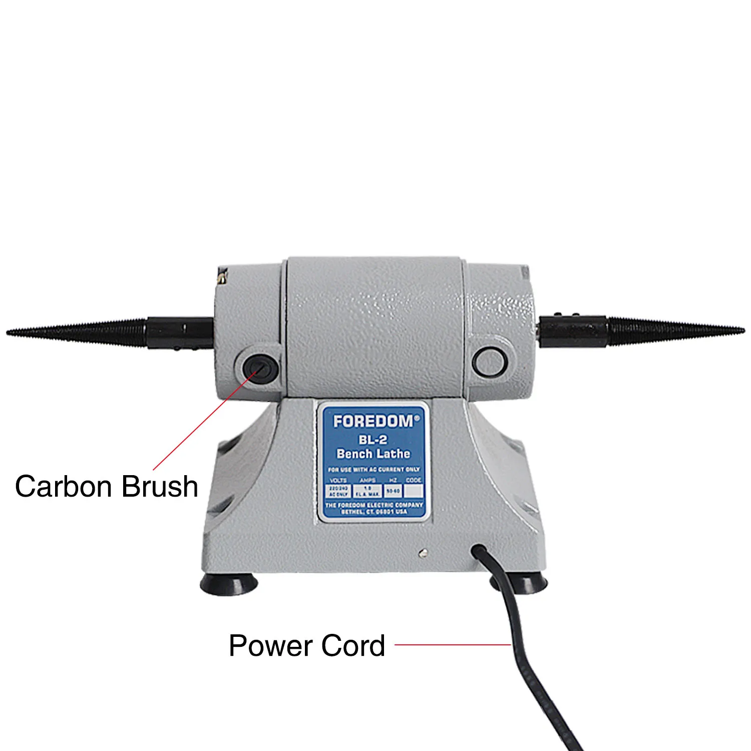 DIY Jade Jewelry Metal Tabletop Polisher - Double-Head Grinding Machine with Adjustable Speed