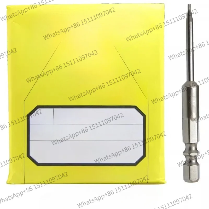 Hexagonal screwdriver V 32X H1.27 7 70  3 30  H1 5 screwdriver head headless screw machine top screw
