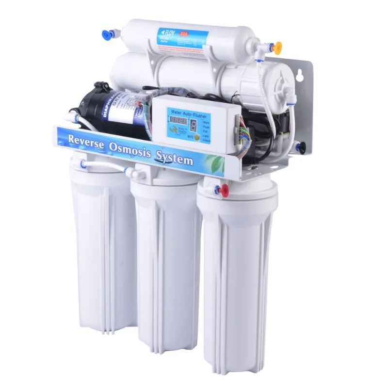 [2026]10 Inch Housing 5 Stage Portable Water Purifier System Water Filter Home Use Machine RO Water Filter Purifier Reverse Osmo view 2