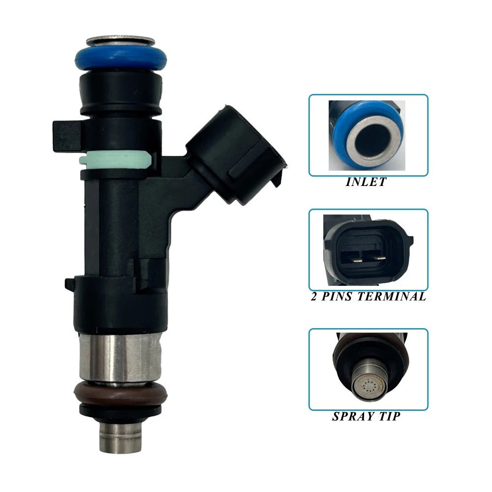 Car Engine Fuel Injector Nozzle For NISSAN X-TRAIL T31 2007-2013 RENAULT KOLEOS 2008- 16600JA000 16600JA00B 0280158130