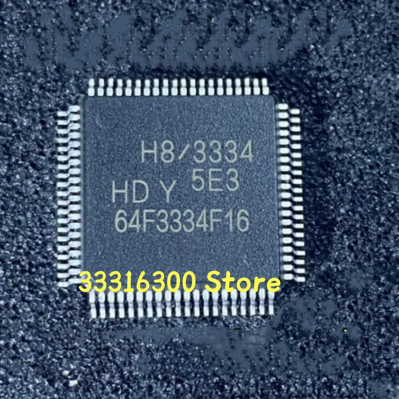 

2PCS New HD64F3334F16 64F3334F16 QFP80 Microcontroller chip IC