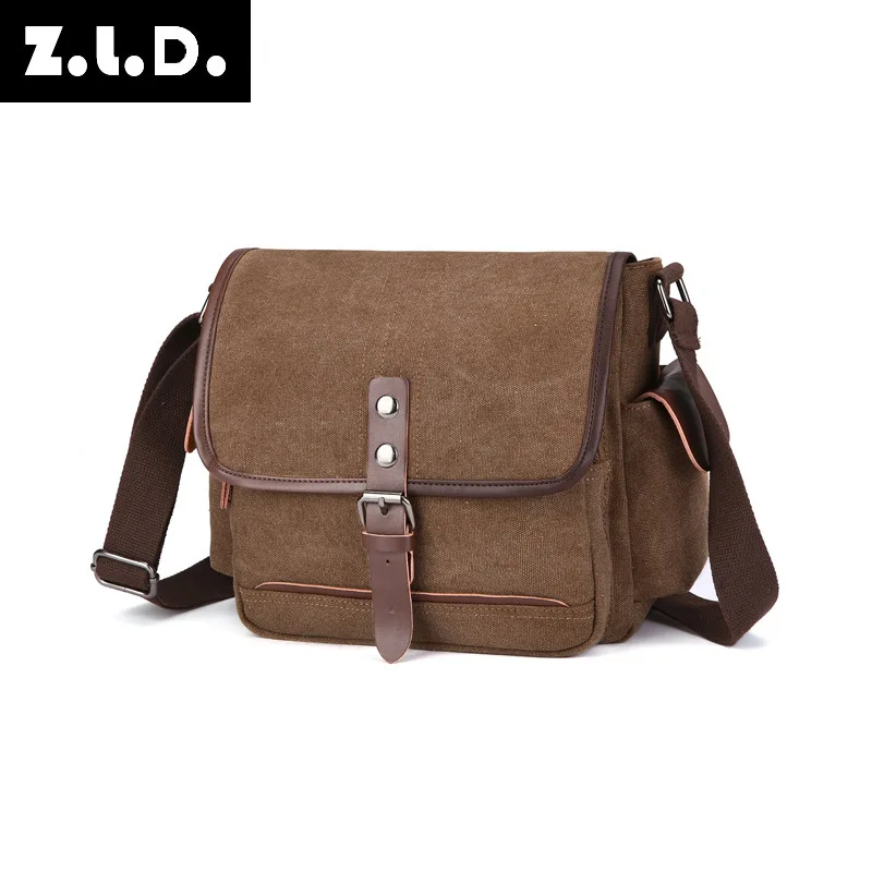 

Stylish Canvas Crossbody Bag Unisex Single Shoulder Sling Bag Casual Trendy Korean Style Versatile Men's And Women's Bag
