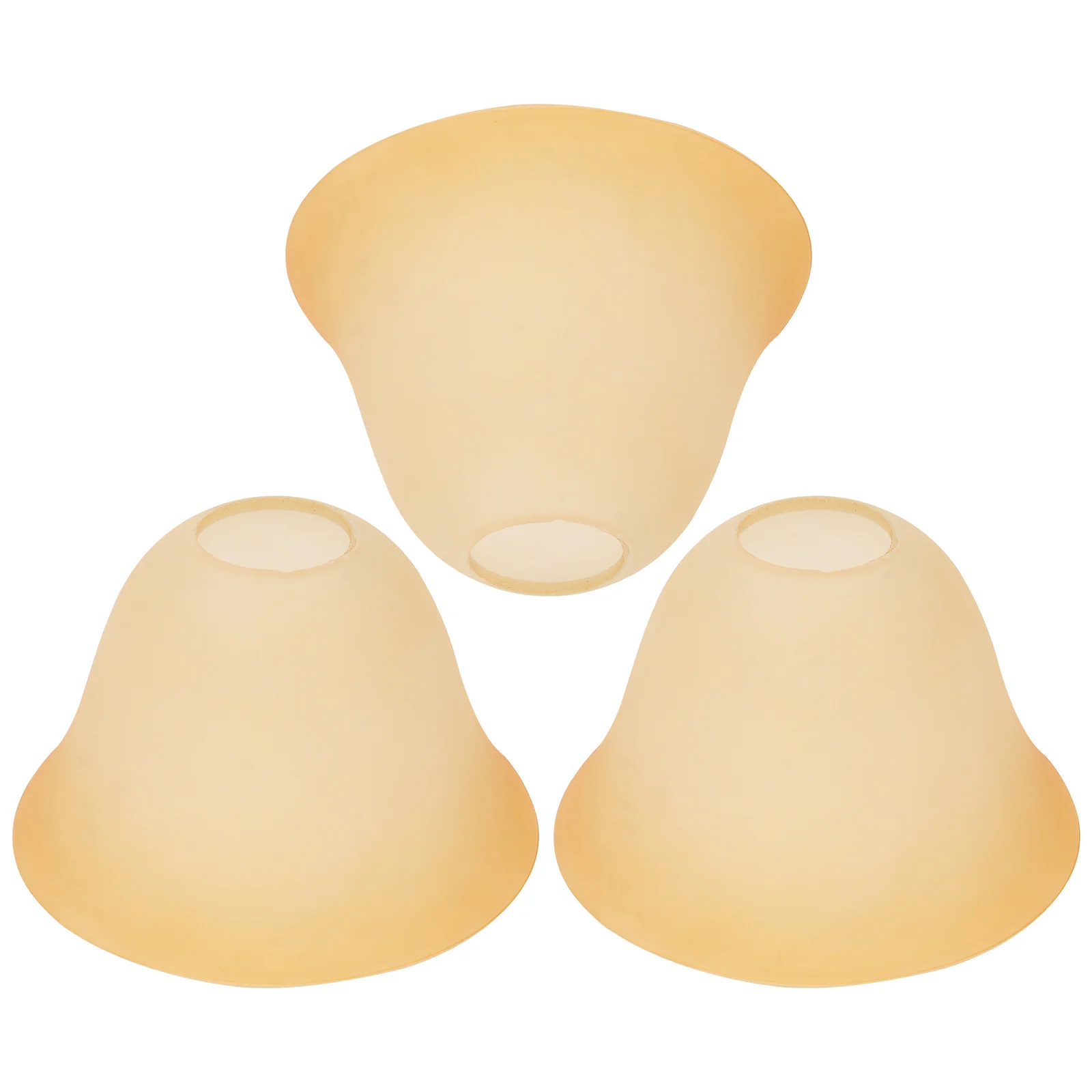 

3Pcs Glass Lampshade European Style Decorative Ceiling Lamp Shade for Floor Table Chandelier Bulbs Retro Lamp Shade