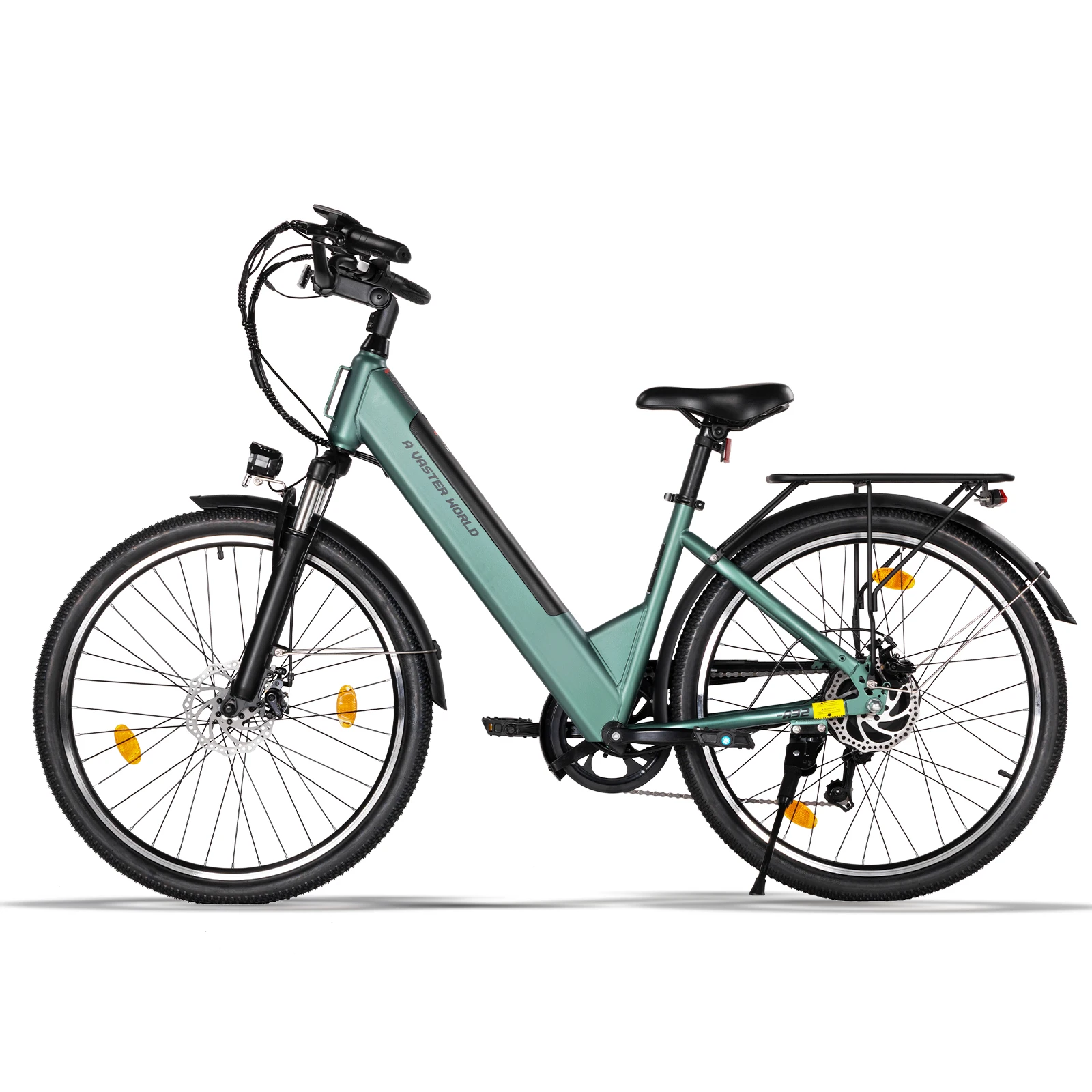 AVDL A32 Elektrische Fiets Voor Volwassenen, 26" E-Mountainbike, E-Bike Voor Stadsgebruik, 250W Motor Met 36V 12.8Ah Batterij, 25KM/H 40-60KM Lange Actieradius