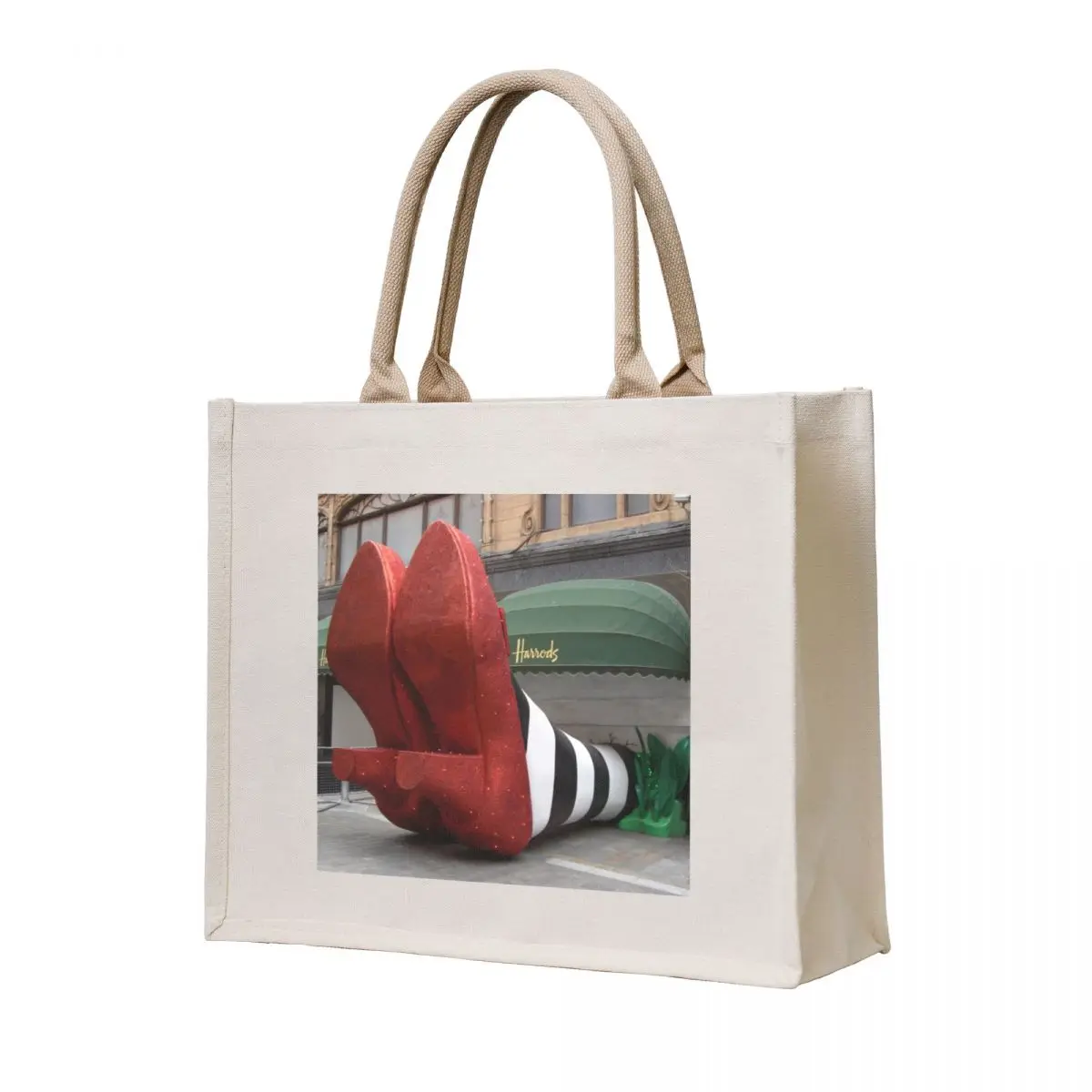 

Clean pair of heels - Harrods, London Tote Bag Gift bag university shopper bag shopping bags foldable