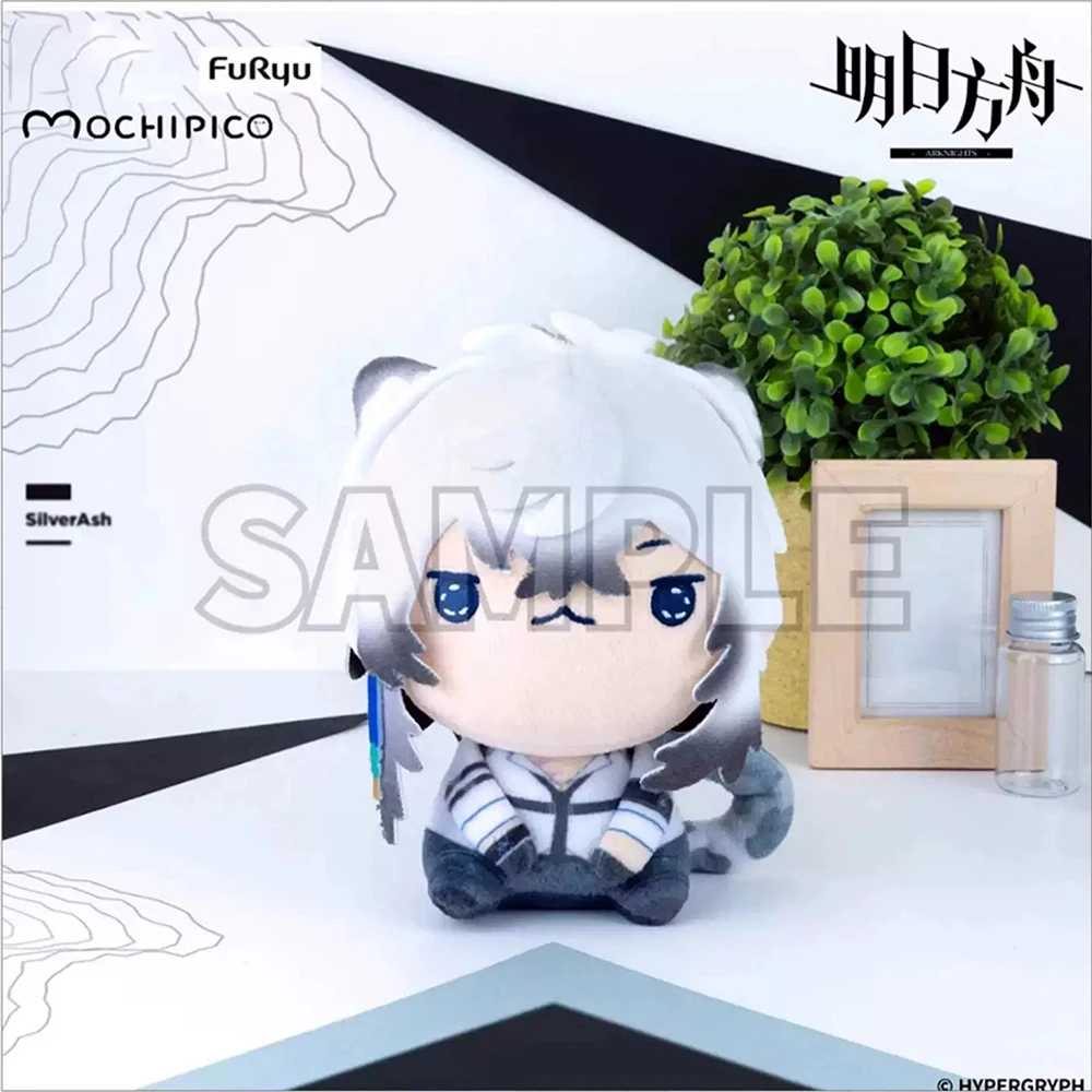 In Stock Original FuRyu MOCHIPICO Arknights  Q version Plush Dolls Amiya SilverAsh Thorns Kaltsit Kawaii Doll Accessory Gift