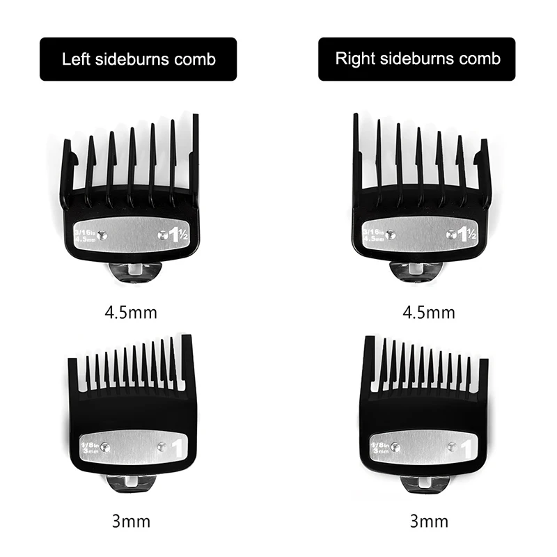★▲2Pcs Hair Clipper Limit Comb Guide Limit Comb Trimmer Guards Attachment Universal