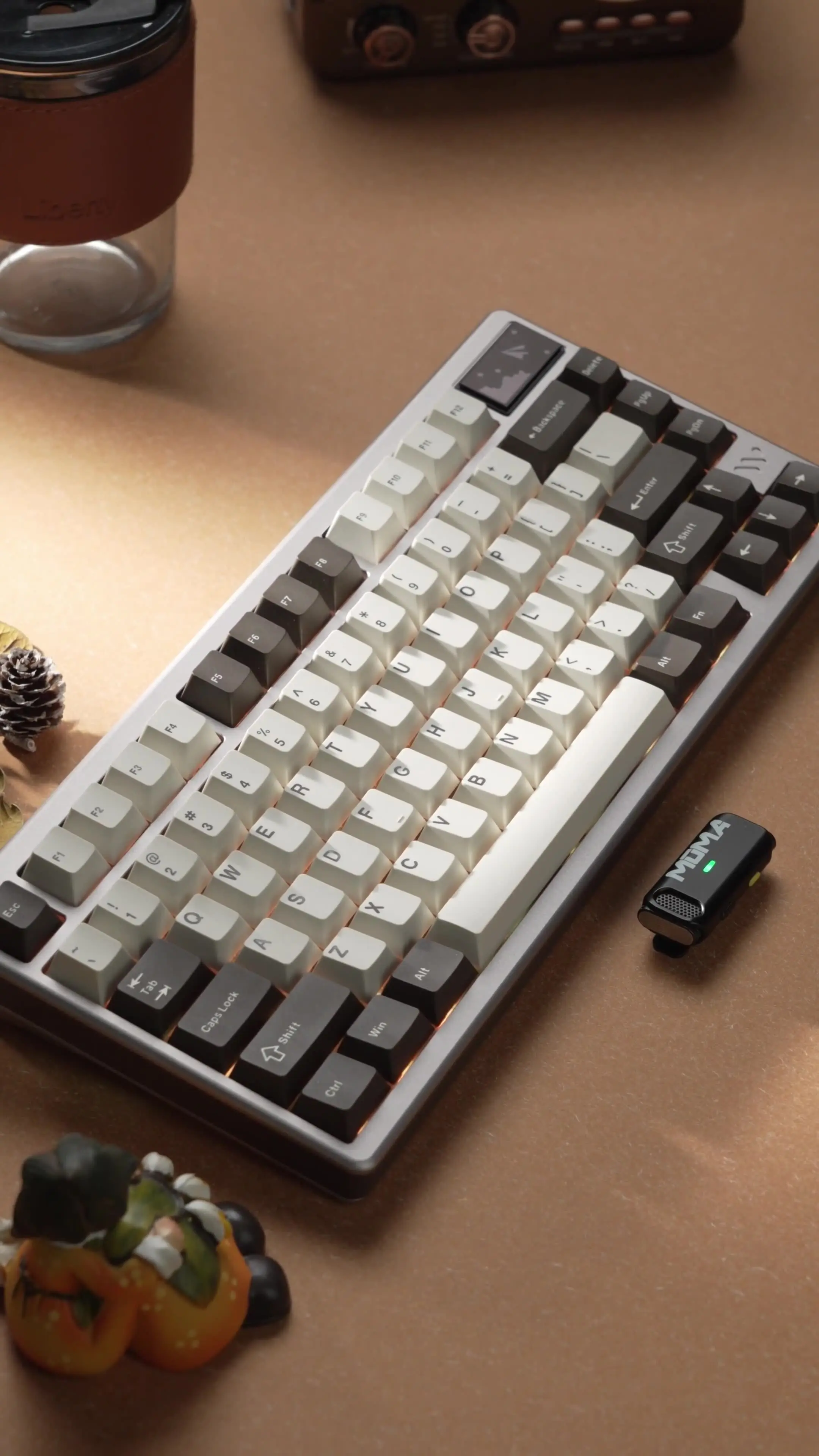 Womier SK71 プロ トライモード メカニカル キーボード ガスケット 75