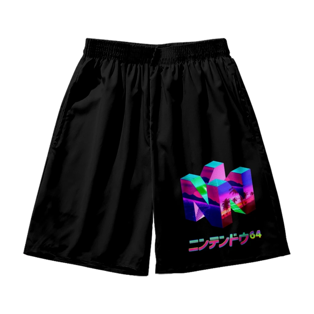 

Game N64 3D Digital Printing Board Shorts Summer New Quick Dry Beach Swiming Shorts Men Harajuku Short Pants Beach clothes
