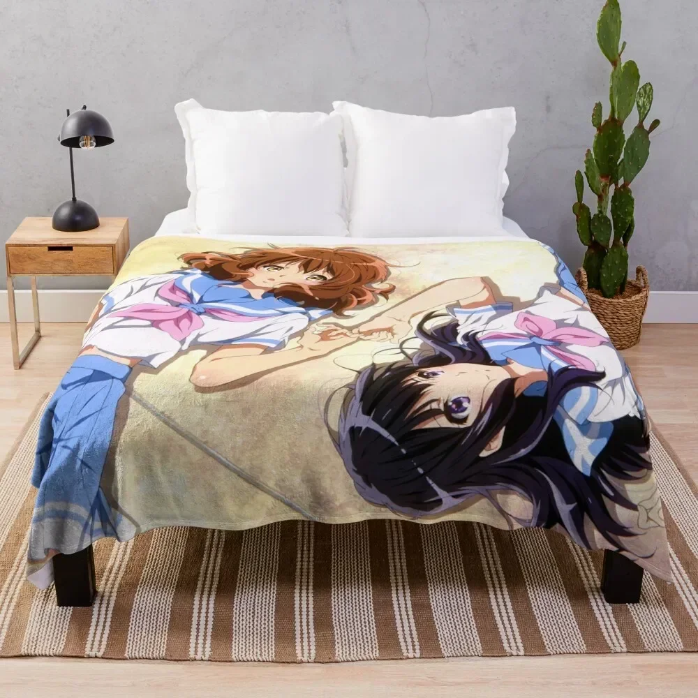 

Hibike! Euphonium Throw Blanket Cute Flannels funny gift Blankets