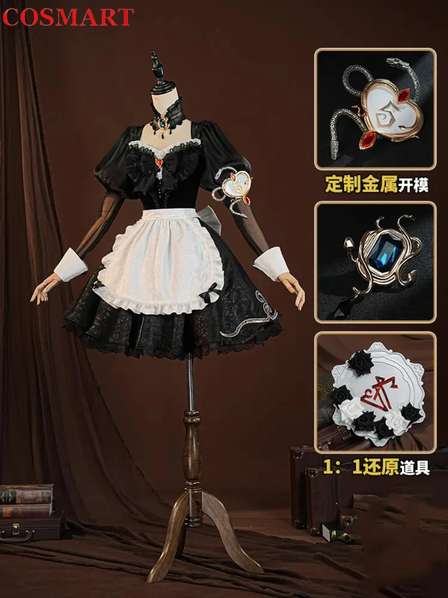 Identity V Fiona Gilman Priest Under The Truth Cosplay Costume Cos Game Anime Party Uniform Hallowen Play Role Clothes Clothing