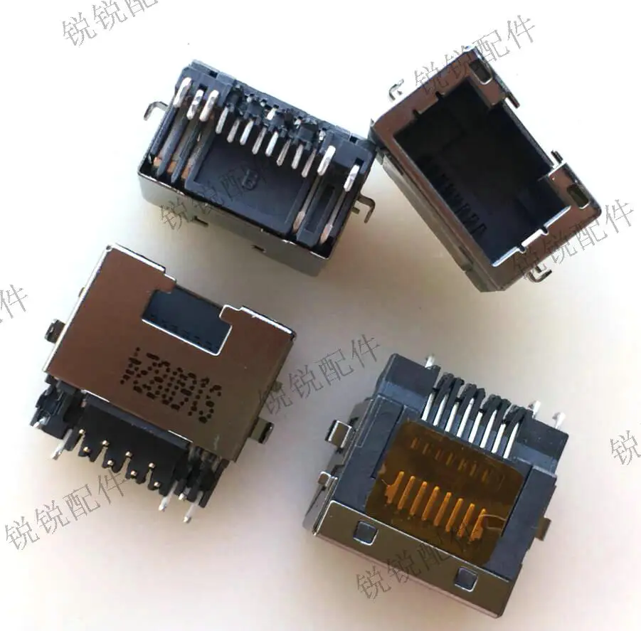 For  Laptop RJ45 network socket 13P Network cable Network port Sunken RJ45 socket female socket